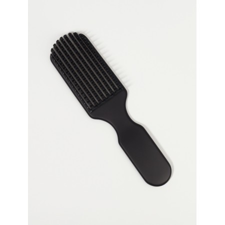 The comb wide for drying hair 18*4.5*2.2cm plastic black bag QF