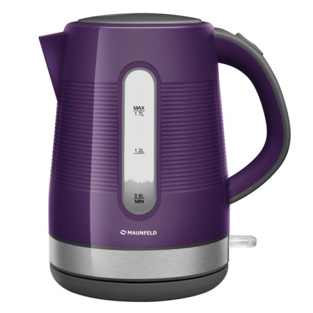 Teapot Maunfeld MGK-631VL, plastic, 1.7 l, 2200 watts, purple