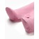 Children's jumpsuit with closed legs "Bunny", pink color, height 74