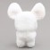 Soft toy "Nyasha", white color, 25 cm