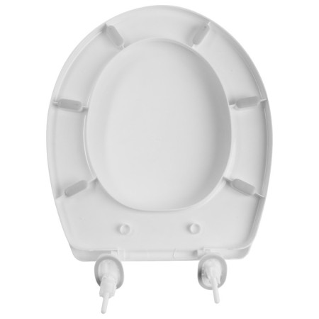 Aquant AQ2600-17-MR toilet seat, distance between mounts 160 mm, white-7