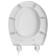 Aquant AQ2600-17-MR toilet seat, distance between mounts 160 mm, white