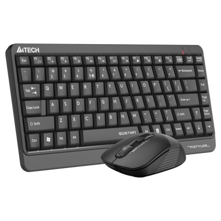 Keyboard + Mouse A4Tech FSTYLER FGS1110Q CLAV: Black/Gray Mouse: Black/Gray USB USB 103388-2