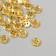 Buttons Plastic 4 PROVEL "GOLD" 0.9x0.9 cm set 40 pcs