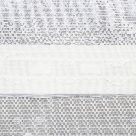 Tulle to the kitchen on a curtain tape 250x160 cm, white, 100% polyester-2