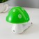 Nightmare "White Mushroom", with a light sensor 7x7 cm, mixalux mix