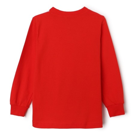 Pajamas for the boy, the color is red, height is 110 cm-5