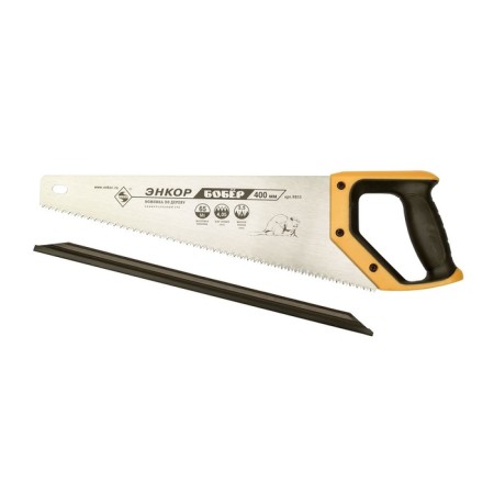 Khosuovka wood Enkor 9855, "beaver", 2D sharpening, 7-8 tpi, 400 mm
