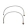 Accoona a9623 shell mixer, one -leaf, with nut, chrome