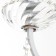 Sconces A3808/1W WT+CR white/chrome/Crystal 1x40W E14 26x12x31cm