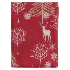 A blanket with the New Year's drawing Winter Fairytale from the New Year Essential collection, 130x180 cm