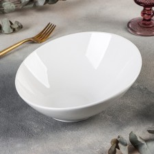 Salenik Porcelain Dolyana White Label, 600 ml, white color
