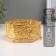 Summary Metal for 1 candle "hexagon. Fluffy leaves" gold d = 5.5 cm 10.7x12x5.6 cm 104953