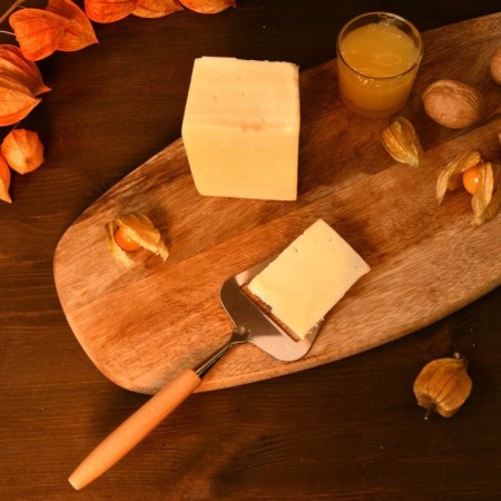 Slice for cutting solid and soft cheese multidestia "Cheese fantasy", length 22 cm-3