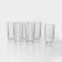 Set of glass glasses "Style", 180 ml, 6 pcs