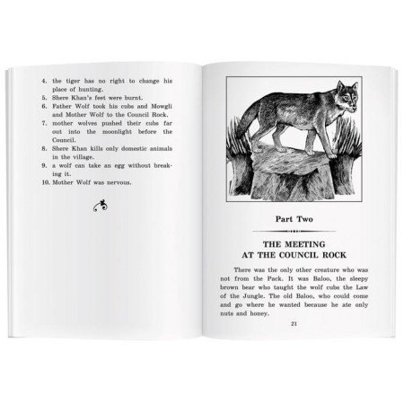 Foreign Language Book. The jungle book. Home reading. Kipling Redjard-2