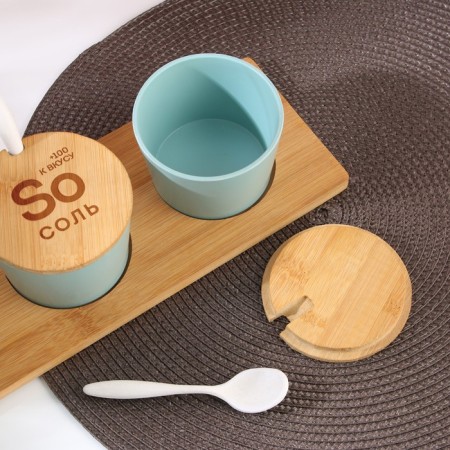 Set of storage cans "+100 to taste", 250 ml, 3 pcs-2