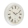 Watch Wall Round "Classics", white rim, d-31 cm