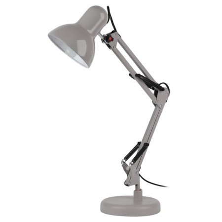 The desktop lamp N-214-E27-40W-GY E27 with the base of gray-5