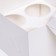 Box for 4 cupcake, white, 15 x 15 x 10 cm