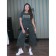 Female suit KNOW, size 44, khaki color