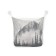 Organizer in a bath on suction cups "Forest Smoke", for storing toys and trifles, size 33x39 cm