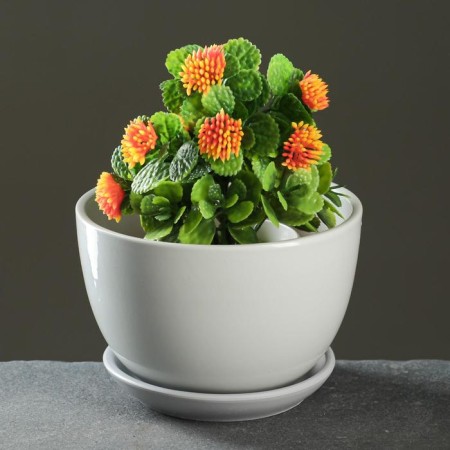 Flower pot "Gray" 0.75l-3