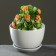 Flower pot "Gray" 0.75l