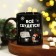 New Year! Homeleon mug New Year ceramic “Everything will come true!”, 350 ml, black color