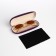 Case for glasses on the cracker, the color is purple
