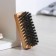 Shoe brush 10.2 × 3.5 cm, 59 bundles, natural hair