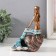 Souvenir Polystone "Mermaid on the shell" mix 14x8.3x18 cm