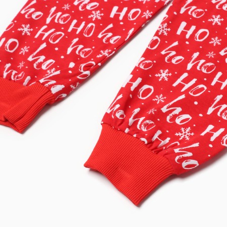 Pajamas for a boy, red color, height 104 cm-5