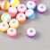 Beads for creativity plastic "Color strip. Gloss" set of 20 g 1.2x1.2x1.1 cm