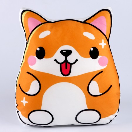 Decorative pillow "Corgi fat man"-1