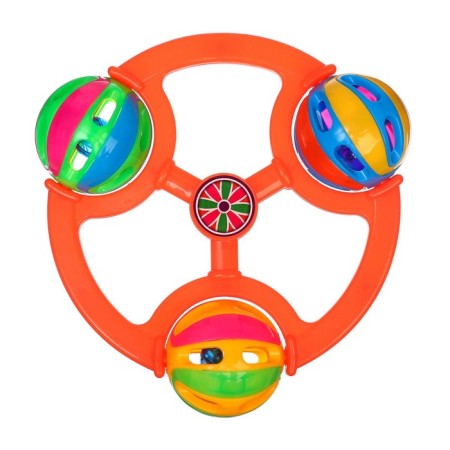 Rattle "Bright balls", color mix, crush me-8