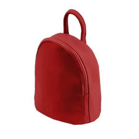 Bag-rugzak (B2829-77140) genuine leather, red, 1x340x10 cm