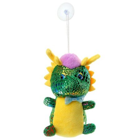 Soft toy "Dracosha" on a suction cup, 12 cm, color mix