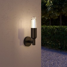 Sadovo-Park wall lamp Elektrostandard, ISIDA, 136x110x310 mm, 6W, LED, 240LAM, 4000K, Black Color Black