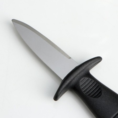 Knife for oysters shade, 14 × 4.4 cm, blade length 5.7 cm, black color-2