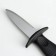 Knife for oysters shade, 14 × 4.4 cm, blade length 5.7 cm, black color