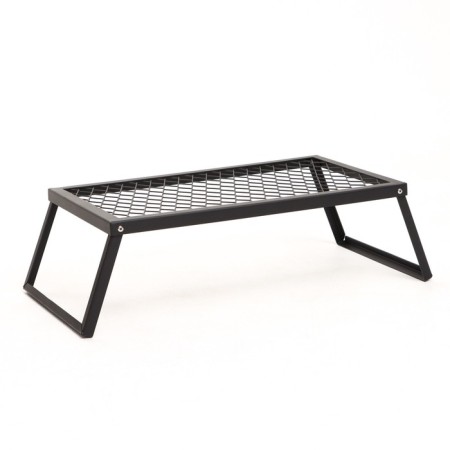 Broster grill for a fire, black, metal thickness 2 mm, 55 x 33 x 18 cm-3
