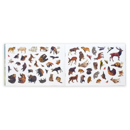 100 stickers "Animals of Russia", 12 p.-2