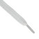 Shoe shoes, flat, 8 mm, 70 cm, packing 25 pieces, white color