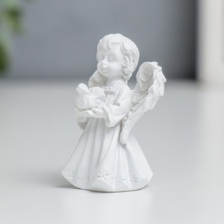 Polystone souvenir "Snowthrough angel in the dress" MIX 4x3.2x2 cm-5