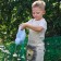 Children's watering can, 1 l, without a disper, blue, "dragon", Greengo