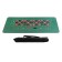 Cloth for playing roulette, rubberized, 120 x 60 cm, thickness 3 mm