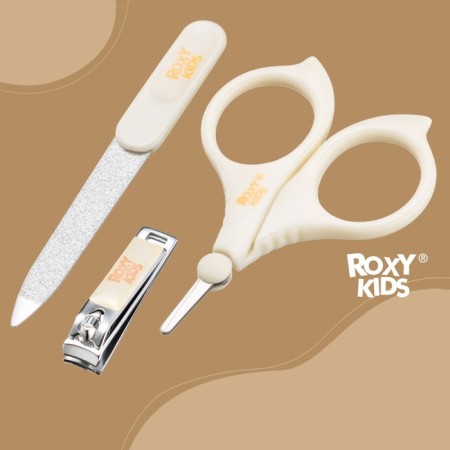 Manicure set: scissors, saw, nippers