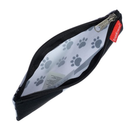 Penal soft, 1 compartment, 90 x 220 mm, flat, Erich Krause, Meow, Black/White, 48366-3