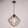 Lamp Bayerlux 669915/1 E27 40W gold 21x21x121 cm